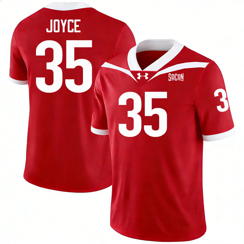 Virginia Military Institute Keydets #35 Jack Joyce College Football Jerseys,Uniforms-Red